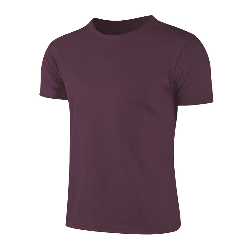 Multicolor Quick Dry Short Sleeve Sport T Shirt Gym Jerseys Fitness Shirt Trainer Running T-Shirt Men'S Breathable Sportswear
