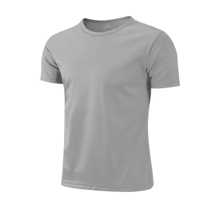 Multicolor Quick Dry Short Sleeve Sport T Shirt Gym Jerseys Fitness Shirt Trainer Running T-Shirt Men'S Breathable Sportswear