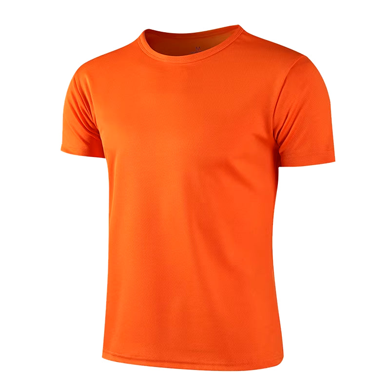 Multicolor Quick Dry Short Sleeve Sport T Shirt Gym Jerseys Fitness Shirt Trainer Running T-Shirt Men'S Breathable Sportswear