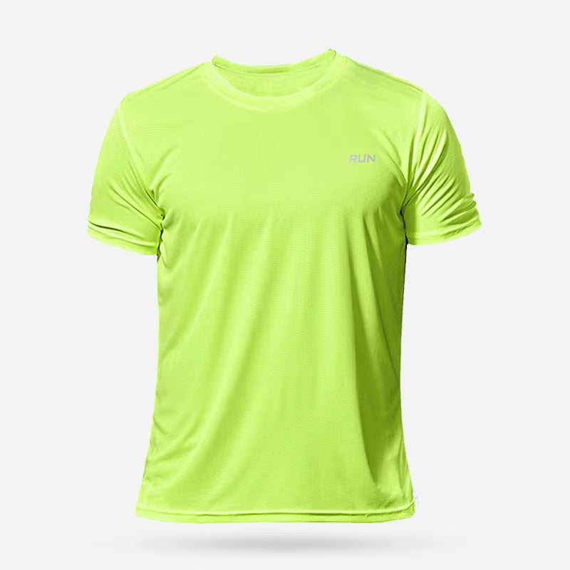 Summer Sport Gym T Shirt Men Quick Dry Running Bodybuilding Shirts Men Short Sleeve Fitness Tops Oversized Brazil T-Shirt Jersey